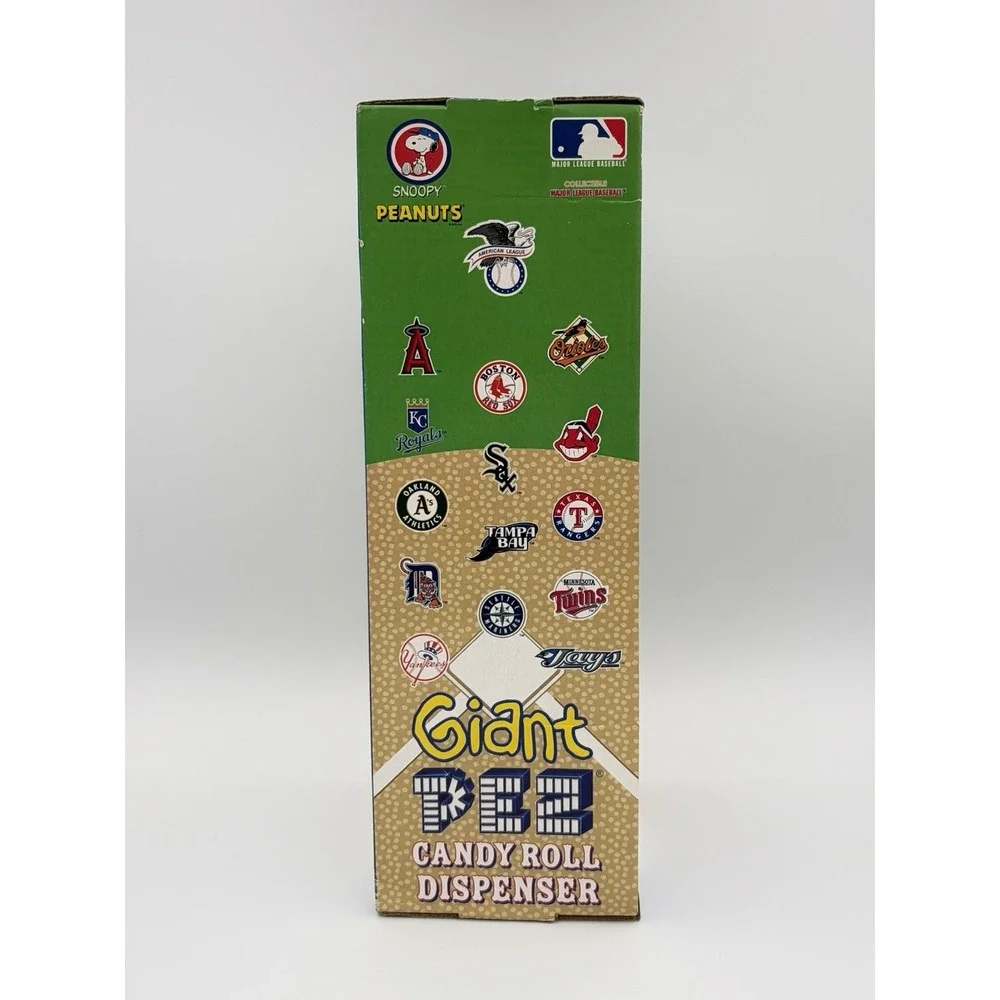 Snoopy Cleveland Indians Giant PEZ Dispenser Musical Chief Wahoo Vintage 2005